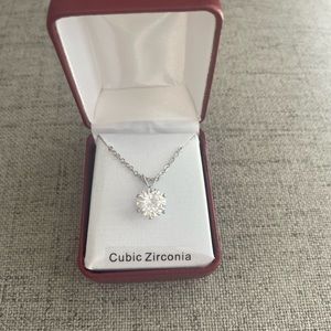 CZ necklace  new with tag